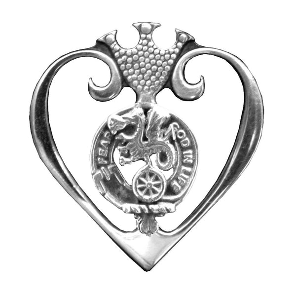 Somerville Clan Crest Luckenbooth Brooch or Pendant