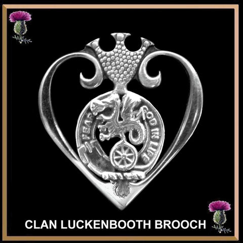 Somerville Clan Crest Luckenbooth Brooch or Pendant