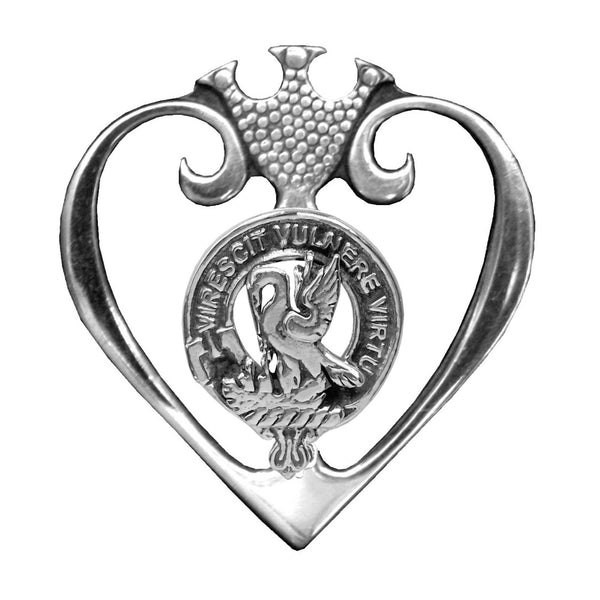 Stewart Clan Crest Luckenbooth Brooch or Pendant