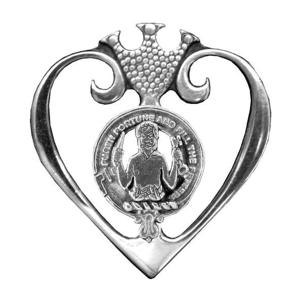 Stewart Athol Clan Crest Luckenbooth Brooch or Pendant