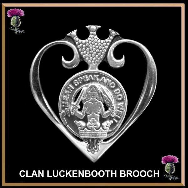 Urquhart Clan Crest Luckenbooth Brooch or Pendant