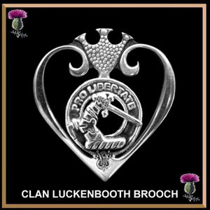 Wallace Clan Crest Luckenbooth Brooch or Pendant