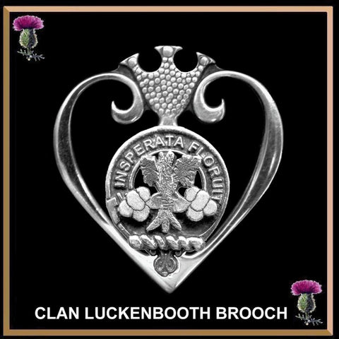 Watson Clan Crest Luckenbooth Brooch or Pendant