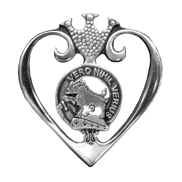Weir Clan Crest Luckenbooth Brooch or Pendant