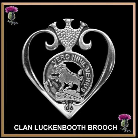 Weir Clan Crest Luckenbooth Brooch or Pendant