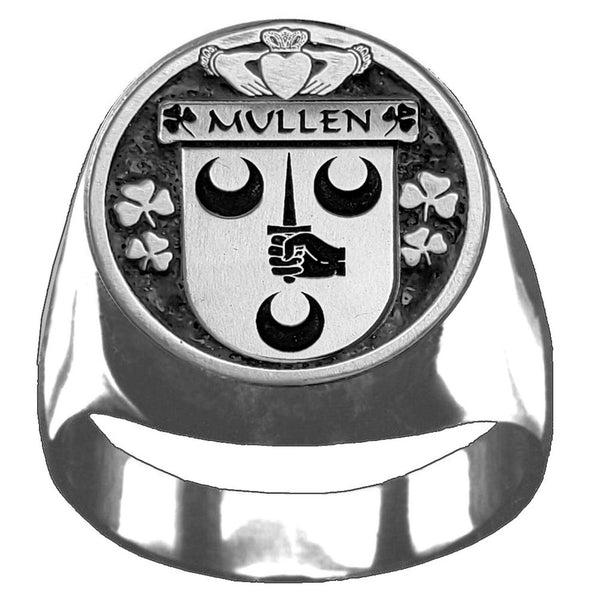 Mullen Irish Coat of Arms Gents Ring IC100