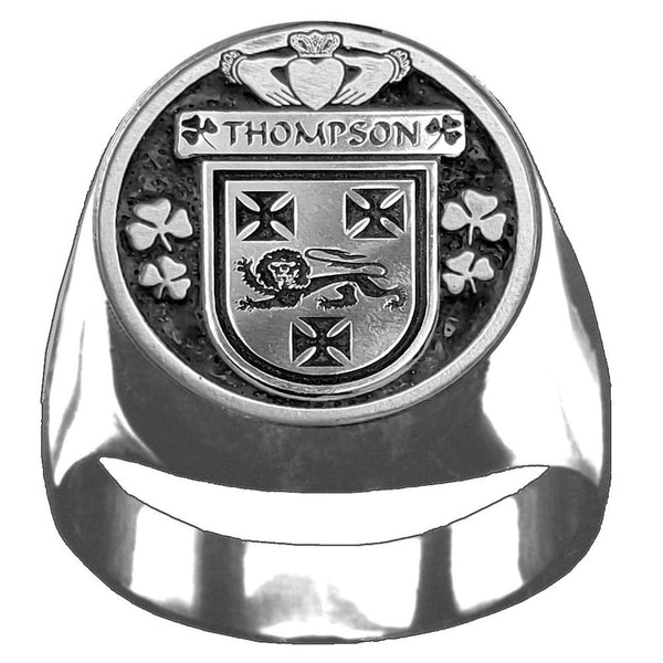 Thompson Irish Coat of Arms Gents Ring IC100