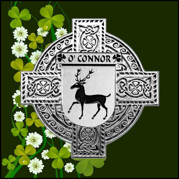 O'Connor Corcomroe Irish Dublin Coat of Arms Badge Decanter