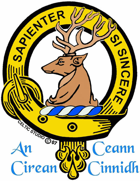 Davidson Scottish Clan Embroidered Crest