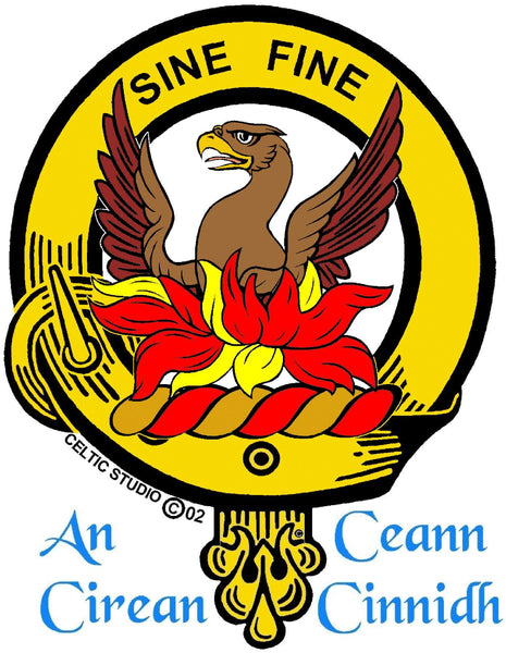 McGill Scottish Clan Embroidered Crest