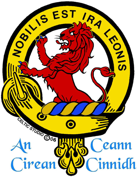 Stuart of Bute Scottish Clan Embroidered Crest