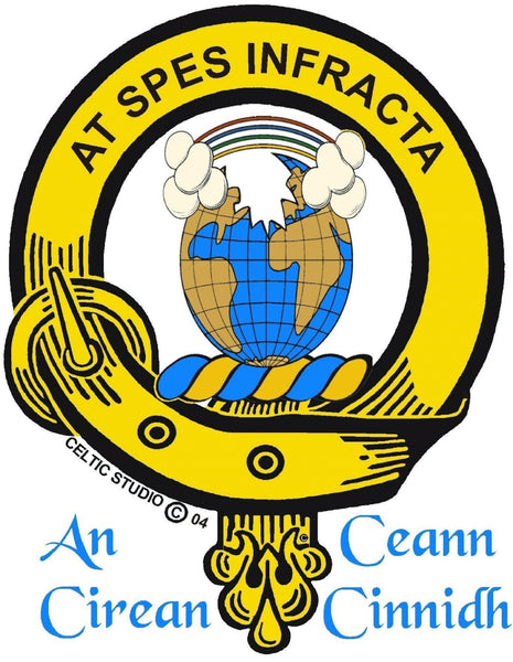 Hope Scottish Clan Crest Money Clip