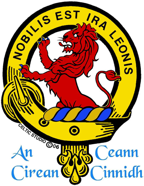Stuart Scottish Clan Crest Money Clip
