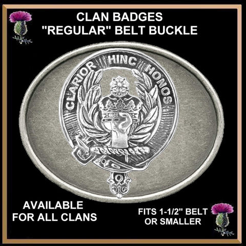 Buchanan Clan Crest Regular Buckle