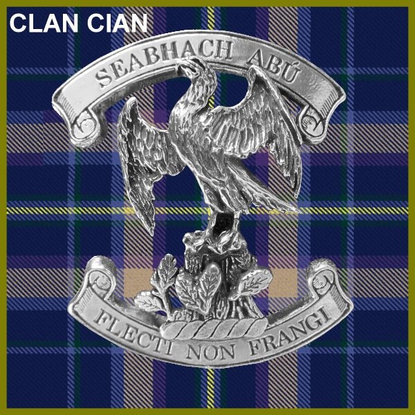 Scottish Clan Cian Crest Badge Dress Fur Sporran