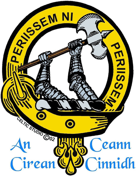 Anstruther Scottish Clan Embroidered Crest