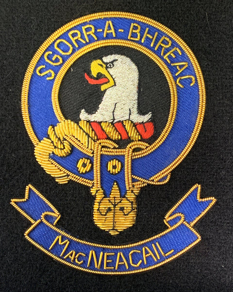 MacNeacail (Nicholson) Clan Embroidered Crest