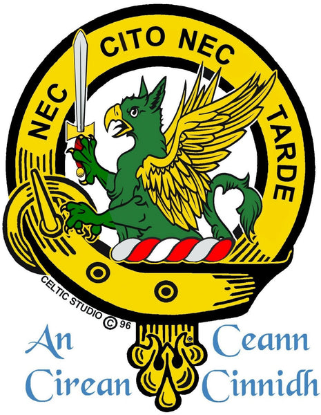 Bannatyne Scottish Clan Crest Money Clip