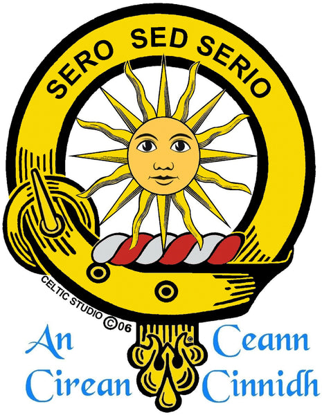 Kerr Scottish Clan Embroidered Crest