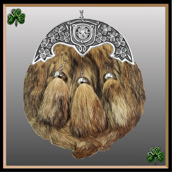 Ahearn Irish Coat of Arms Dress Fur Sporran