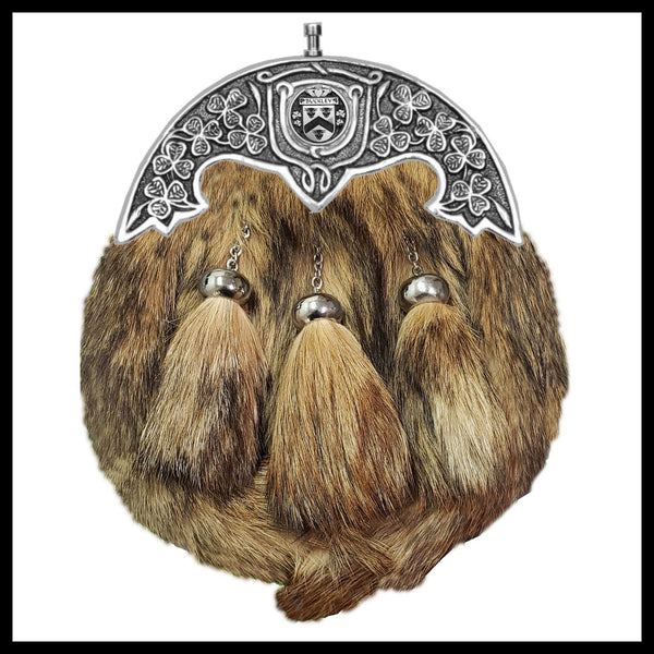 Buckley Irish Coat of Arms Dress Fur Sporran