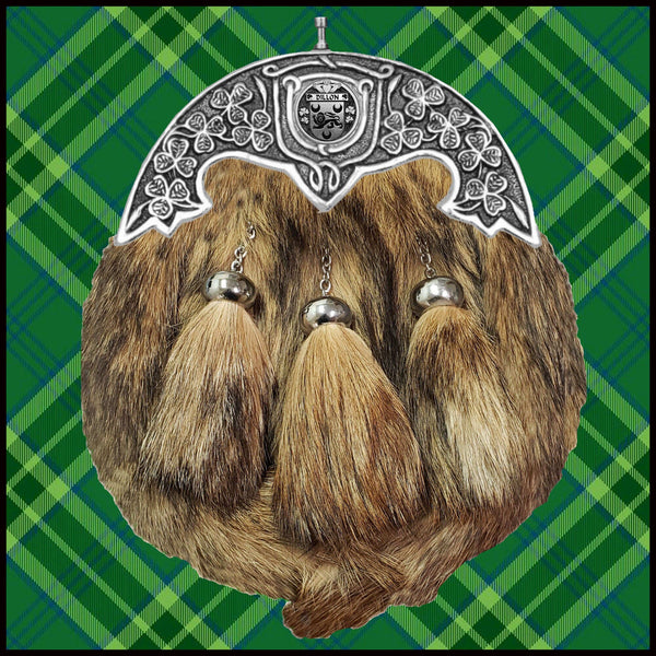 Dillon Irish Coat of Arms Dress Fur Sporran
