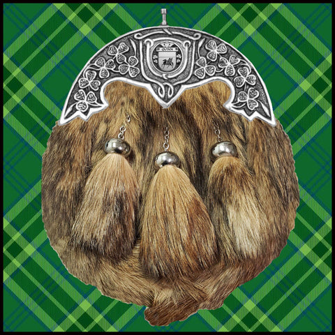 Quinn Irish Coat of Arms Dress Fur Sporran