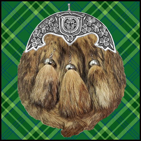 Shields Irish Coat of Arms Dress Fur Sporran