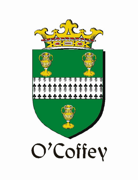 Coffee Irish Coat of Arms Clip Tie Bar - ICTB10