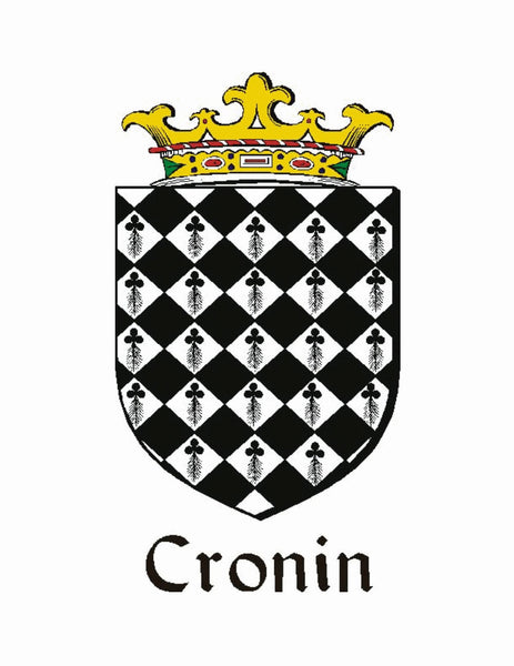 Cronin Irish Coat of Arms Clip Tie Bar - ICTB10