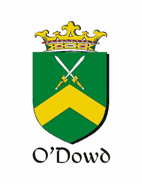 Dowd Irish Coat of Arms Clip Tie Bar - ICTB10