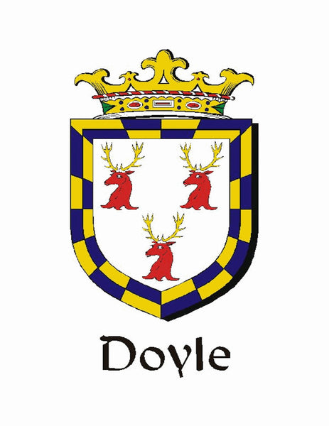 Doyle Irish Coat of Arms Clip Tie Bar - ICTB10
