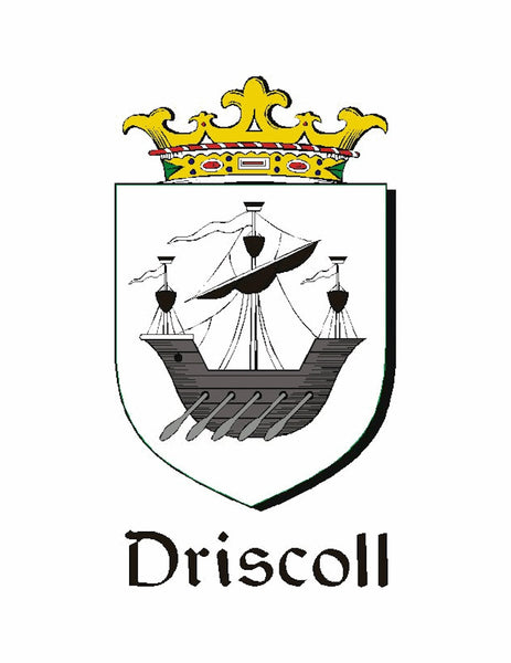 Driscoll Irish Coat of Arms Clip Tie Bar - ICTB10