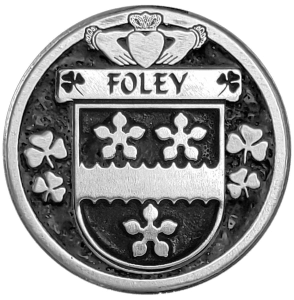 Foley Irish Coat of Arms Clip Tie Bar - ICTB10