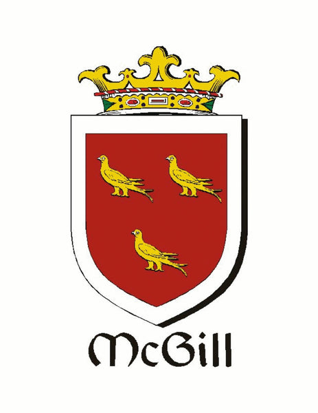 McGill Irish Coat of Arms Clip Tie Bar - ICTB10