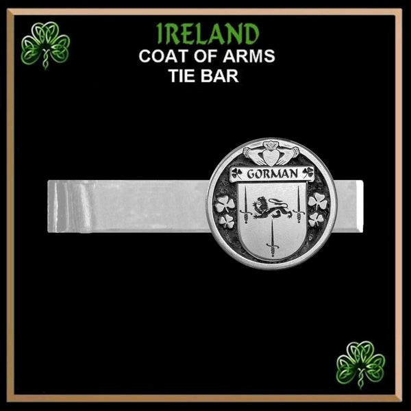 Gorman Irish Coat of Arms Clip Tie Bar - ICTB10