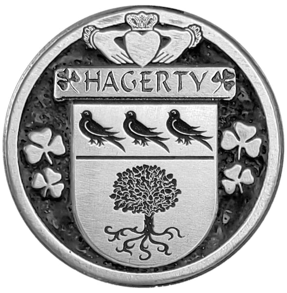 Hagerty Irish Coat of Arms Clip Tie Bar - ICTB10