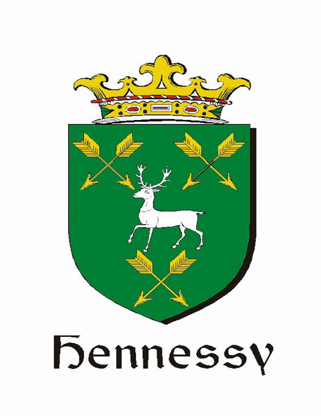 Hennessay Irish Coat of Arms Clip Tie Bar - ICTB10
