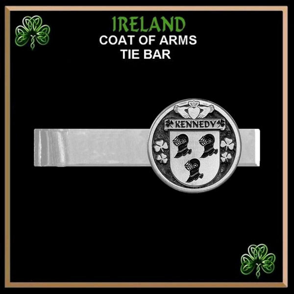 Kennedy Irish Coat of Arms Clip Tie Bar - ICTB10