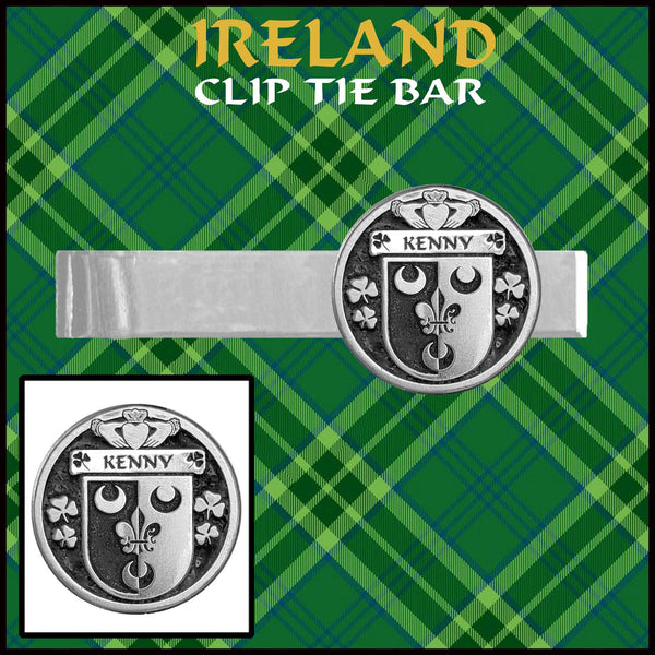 Kenny Irish Coat of Arms Clip Tie Bar - ICTB10
