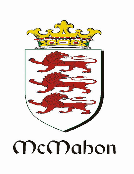 McMahon Irish Coat of Arms Clip Tie Bar - ICTB10