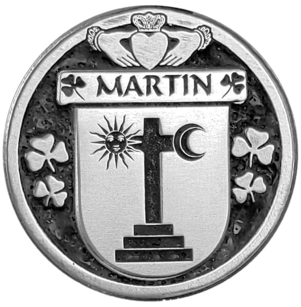Martin Irish Coat of Arms Clip Tie Bar - ICTB10