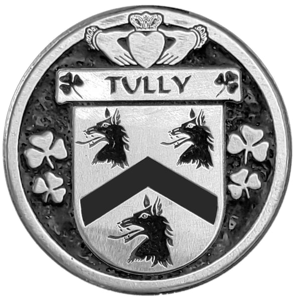 Tully Irish Coat of Arms Clip Tie Bar - ICTB10
