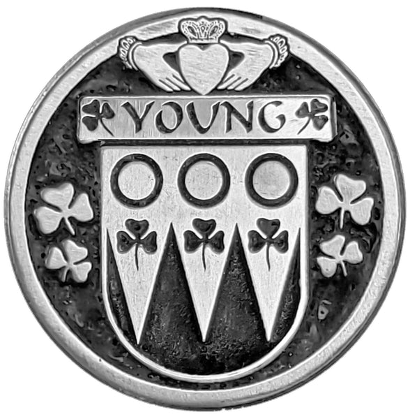 Young Irish Coat of Arms Clip Tie Bar - ICTB10