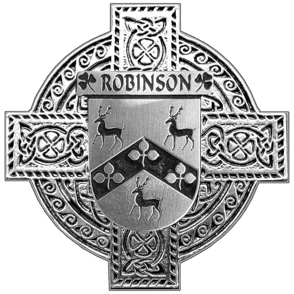 Robinson Irish Coat Of Arms Badge Stainless Steel Tankard