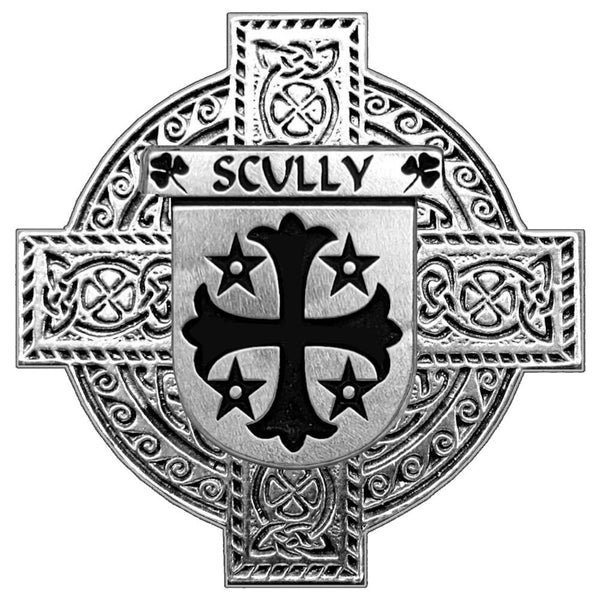 Scully Irish Coat Of Arms Badge Stainless Steel Tankard