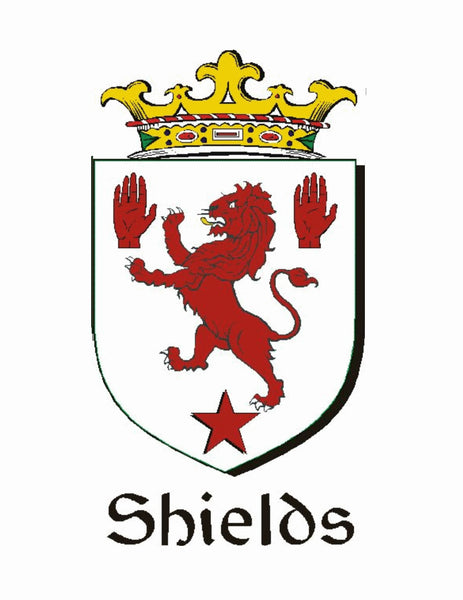 Shields Irish Coat Of Arms Badge Stainless Steel Tankard