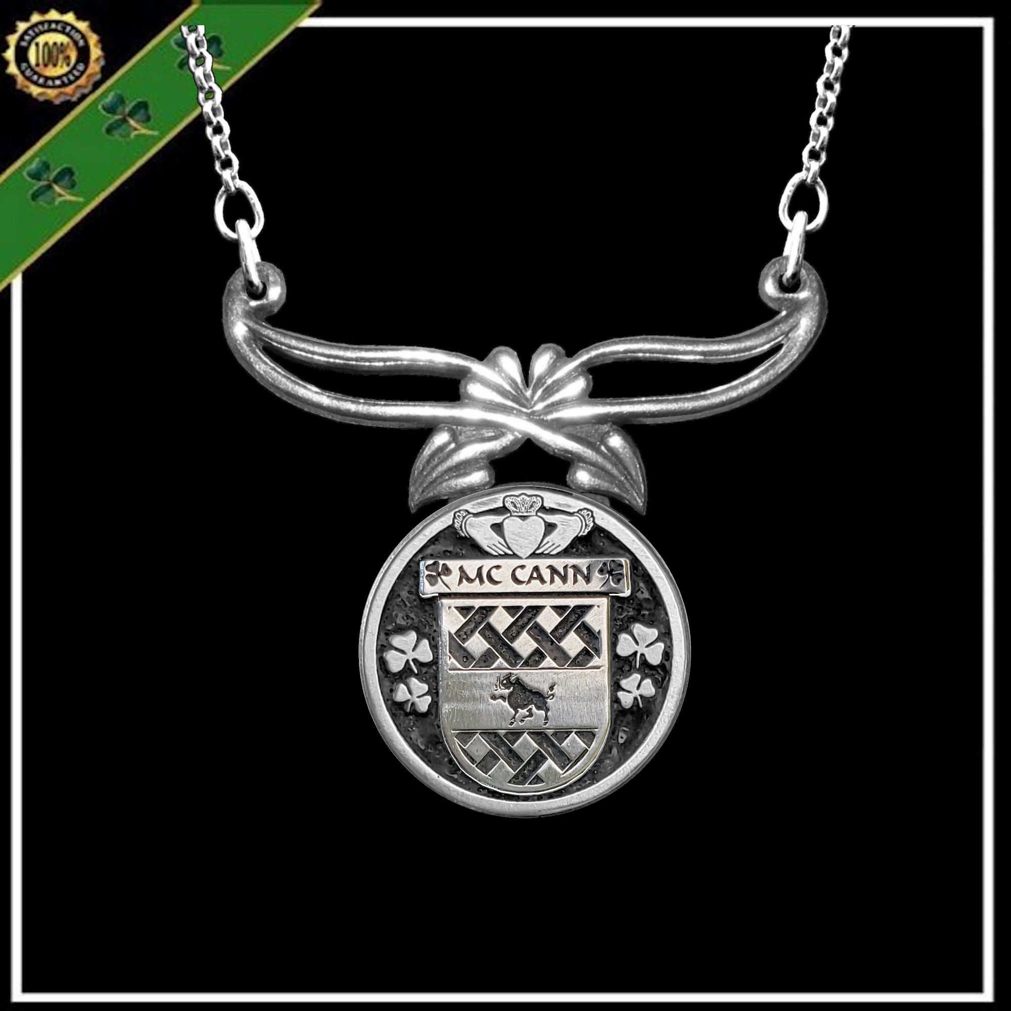 McCann Irish Disk Rennie Mackintosh Style Pendant IPRM