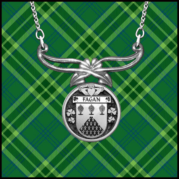 Fagan Irish Disk Rennie Mackintosh Style Pendant IPRM