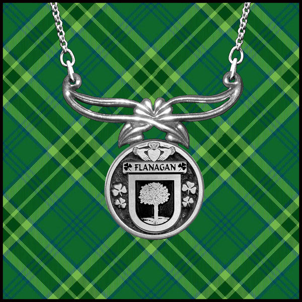 Flanagan Irish Disk Rennie Mackintosh Style Pendant IPRM